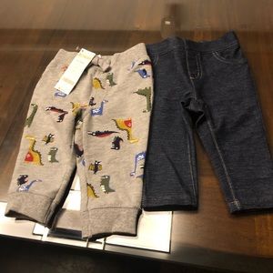 Baby boy Gymboree bottoms 3-6m